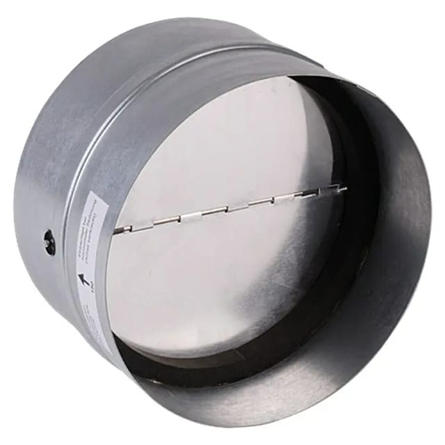 Air-Circle Rückluftsperrklappe (Durchmesser: 100 mm, Mit Rückstauklappe)