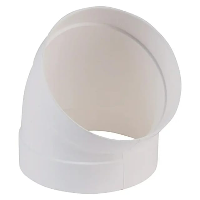 Air-Circle Rundrohr-Bogen (Durchmesser: 100 mm, Winkel: 45 °)