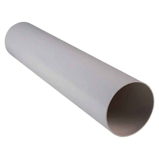 Air-Circle PVC-Rundrohr (Ø x L: 125 mm x 0,5 m, Max. Luftleistung: 600 m³/h)