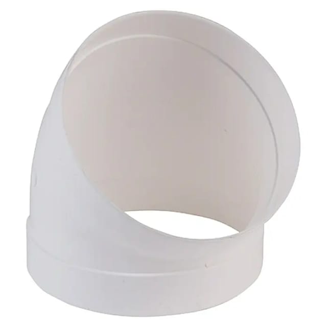 Air-Circle Rundrohr-Bogen (Durchmesser: 125 mm, Winkel: 45 °)