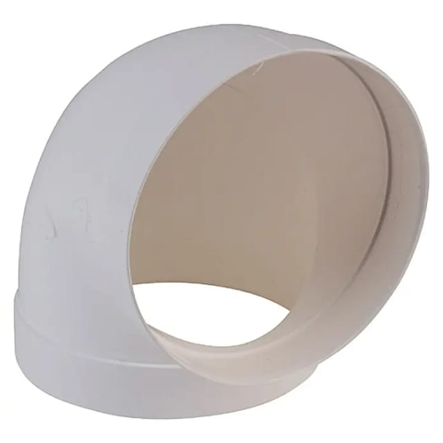 Air-Circle Rundrohr-Bogen (Durchmesser: 125 mm, Winkel: 90 °)