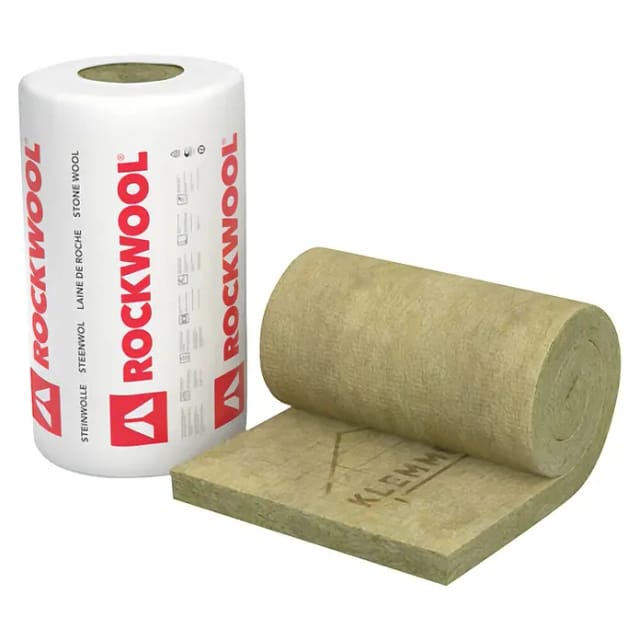 Rockwool Steinwolle Klemmrock 035 (Stärke: 160 mm, Wärmeleitfähigkeit: 0,035 W/(mK))