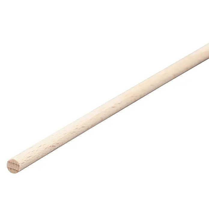 Rundstab I (Ø x L: 5 mm x 1 m, Buche, Glatt)