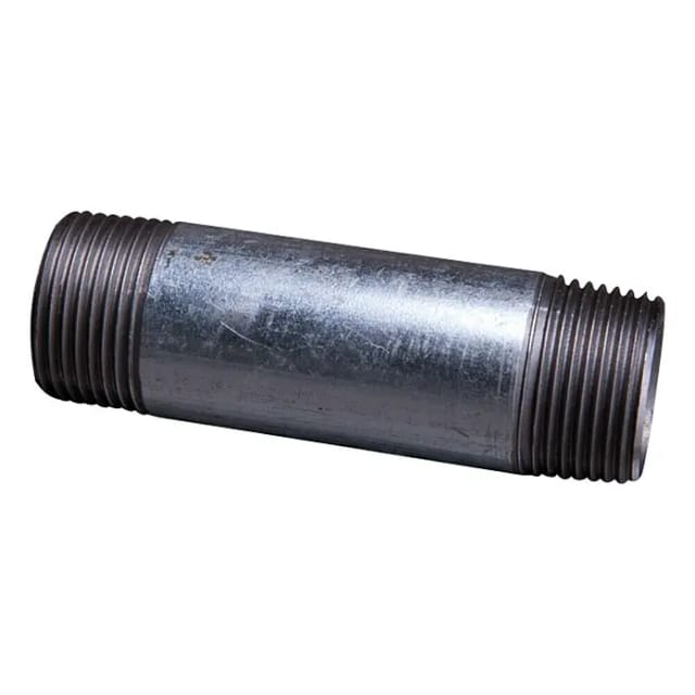 Rohrnippel (Temperguss, Außengewinde: 1″)
