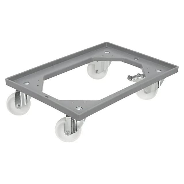 BAUHAUS Transportroller für Euroboxen (L x B x H: 62 cm x 42 cm x 16 mm, Traglast: 250 kg, Kunststoff)