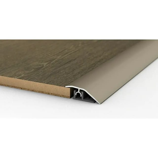 LOGOCLIC Anpassprofil 307 (Edelstahl matt, 0,9 m x 44 mm, Montageart: Stecken)