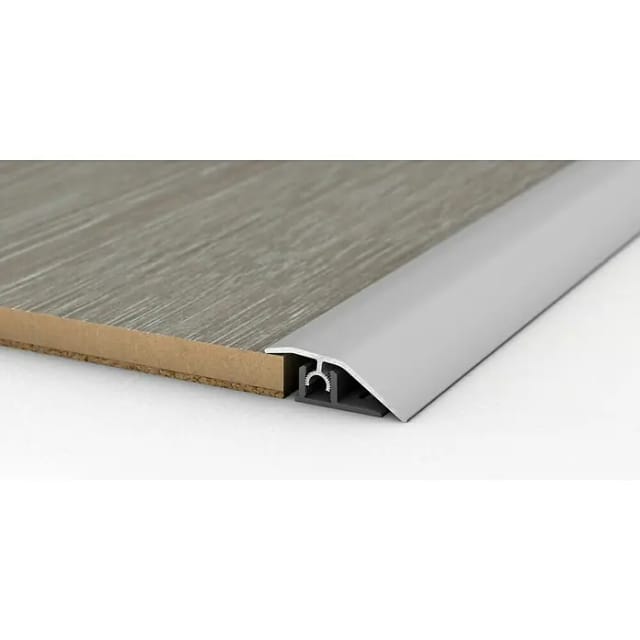 LOGOCLIC Anpassprofil 307 (Silber, 2,7 m x 44 mm, Montageart: Stecken)