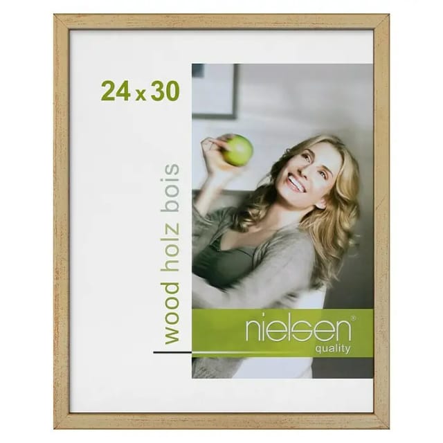 Nielsen Holzrahmen Zoom (24 x 30 cm, Gold)
