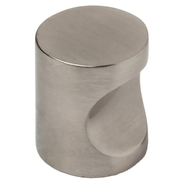 Möbelknopf (Typ Möbelgriff: Knopf, Ø x H: 18 x 21 mm, Sonstige, Vernickelt)