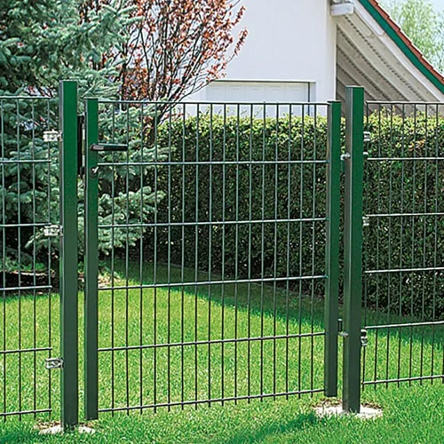 Hadra Zauntor Small (1 x 1 m, Grün, Metall)