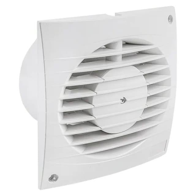 Air-Circle Wandventilator Top Air (Weiß, 10 cm, Mit Timer)