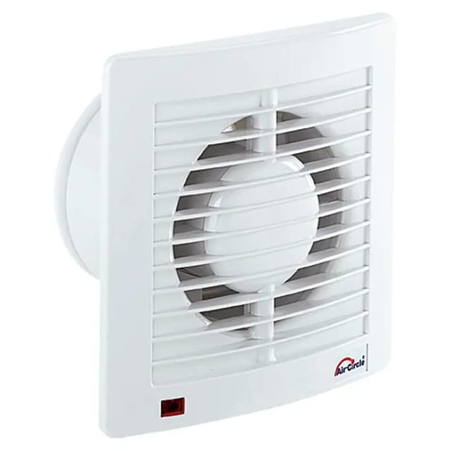 Air-Circle Wandventilator Air Style (Weiß, Durchmesser: 15 cm)