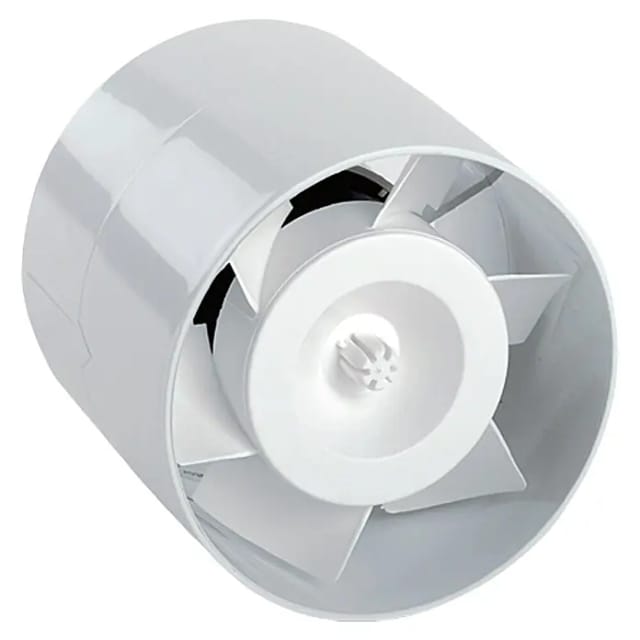 Air-Circle Rohreinschub-Ventilator (15 cm, Weiß)