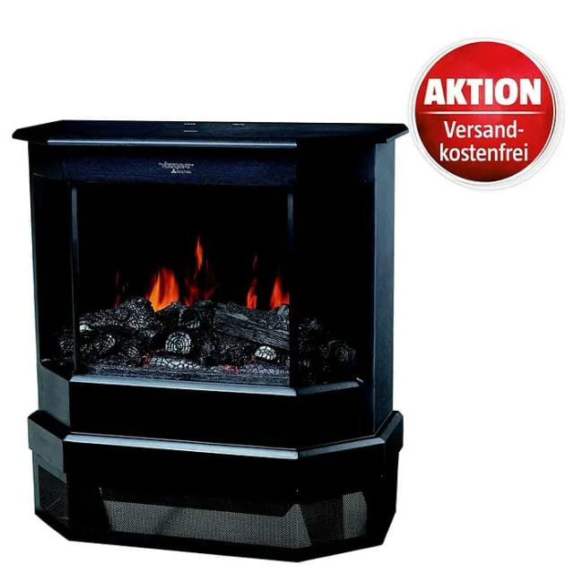 Voltomat HEATING Elektrischer Kamin (1.850 W, Schwarz, 29 x 59,3 x 63,6 cm)