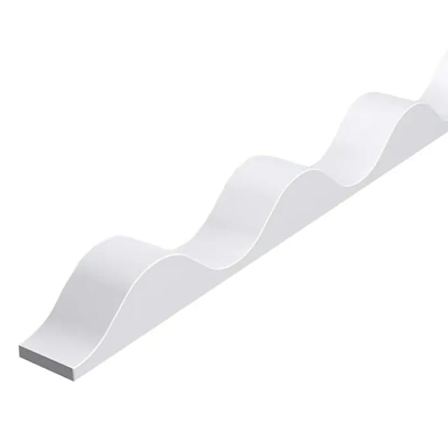 Schaumstoffprofilleiste (Profil: 76/18, Polyethylen, Rund)
