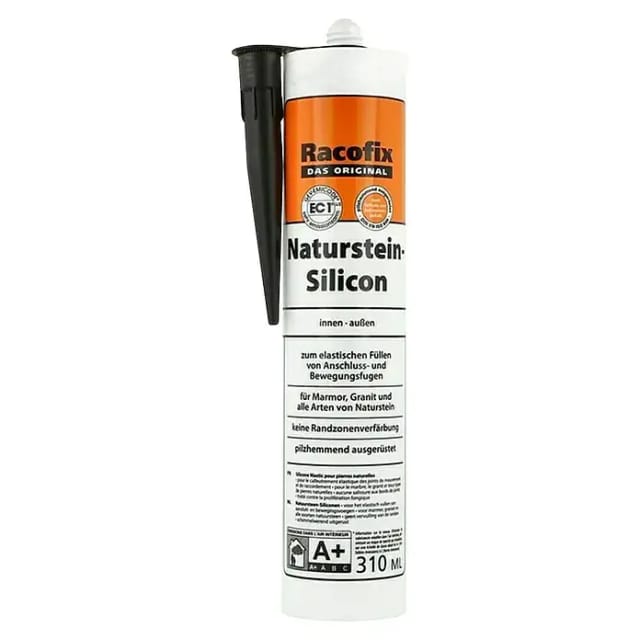 Racofix Naturstein-Silikon (Sandgrau, 310 ml)