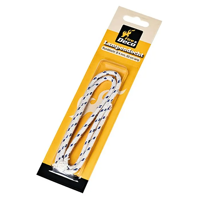 Lampendocht (Länge: 60 cm, Durchmesser: 4 mm)