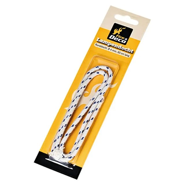 Lampendocht (Länge: 60 cm, Durchmesser: 4 mm)