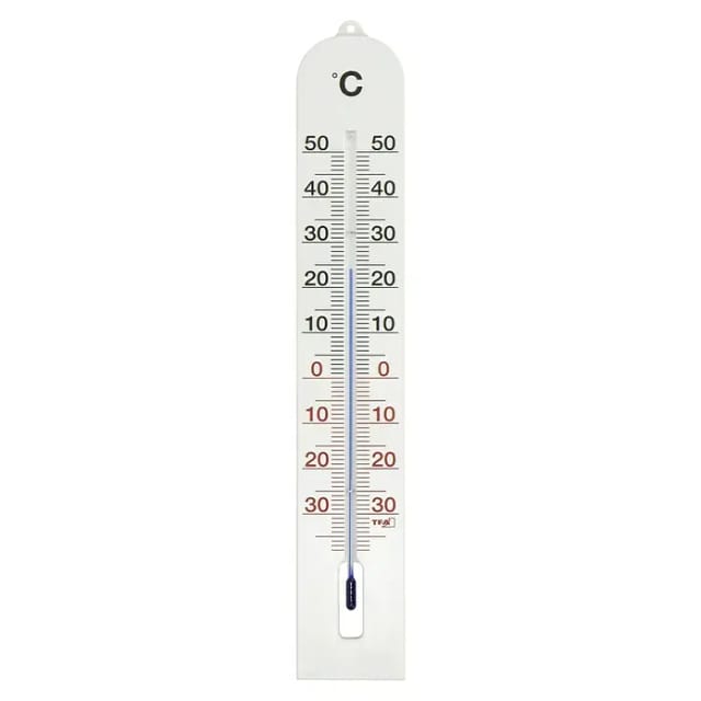 TFA Dostmann Thermometer (Analog, L x B x H: 6,8 x 1 x 41 cm, Weiß)