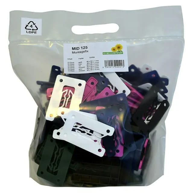 Abstandsklötze Quickfix (125 Stk., Kunststoff)