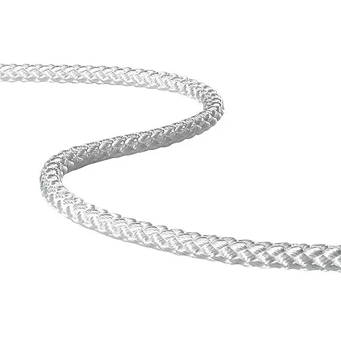 Robline Leine Meterware (5 mm, Weiß, Polyester)