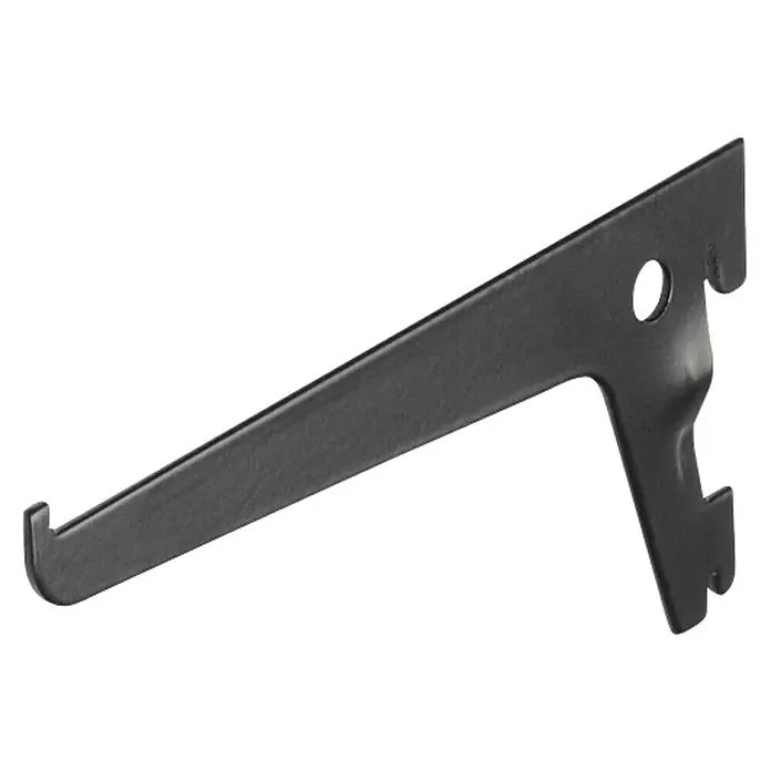 Dolle Regalträger (Länge: 15 cm, Belastbarkeit: 55 kg, Schwarz)