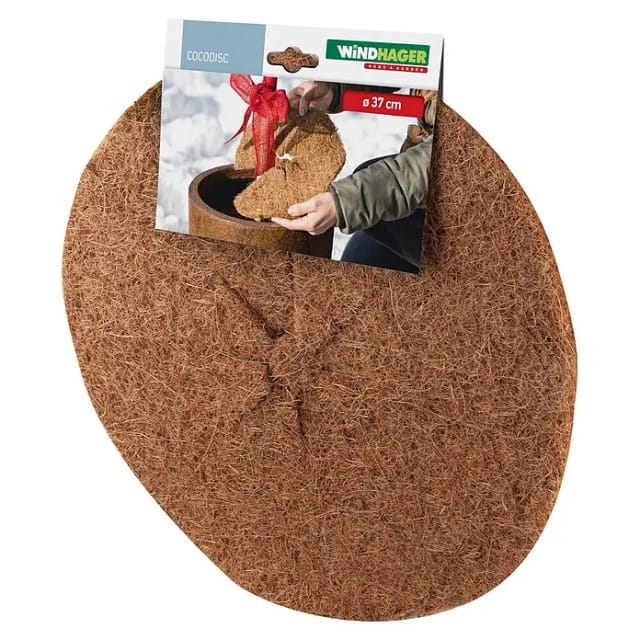 Windhager Kokosmulchscheibe Cocodisc (Durchmesser: 37 cm, Natur)