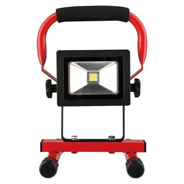 LED-Akkustrahler (700 lm, Lichtfarbe: Tageslichtweiß, IP54, 10 W)