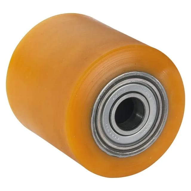 Dörner & Helmer Stahlrad (Einbaumaß: 66 mm, Durchmesser Rollen: 85 mm, ZV-Lager, Material Reifen: Dohetan)