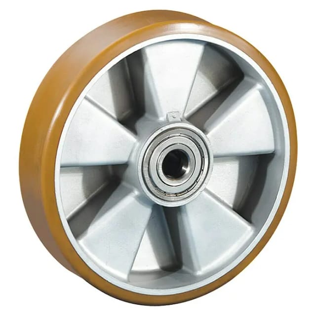 Dörner & Helmer Schwerlastrolle (Durchmesser Rollen: 200 mm, Bohrung: 20 mm, Traglast: 850 kg, Kugellager)