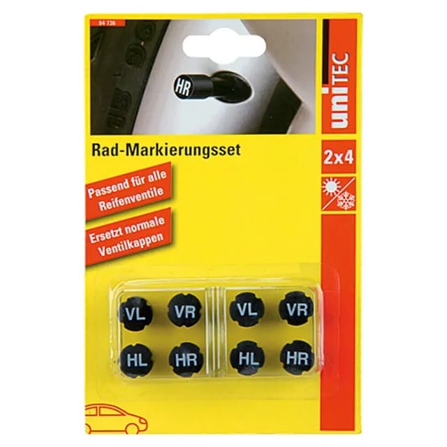 UniTEC Radmarker (8 Stk.)