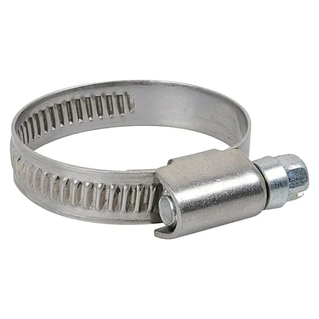 Schlauchschelle (Spannbereich: 70 mm - 90 mm, Breite Band: 9 mm, Edelstahl, 1 Stk.)