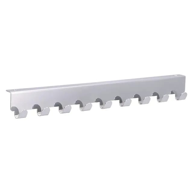 Siro Türgarderobe 2303 (L x H: 366 x 41 mm, Anzahl Haken: 9 Stk., Verchromt)