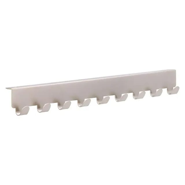 Siro Türgarderobe 2303 (L x H: 366 x 41 mm, Anzahl Haken: 9 Stk., Vernickelt)