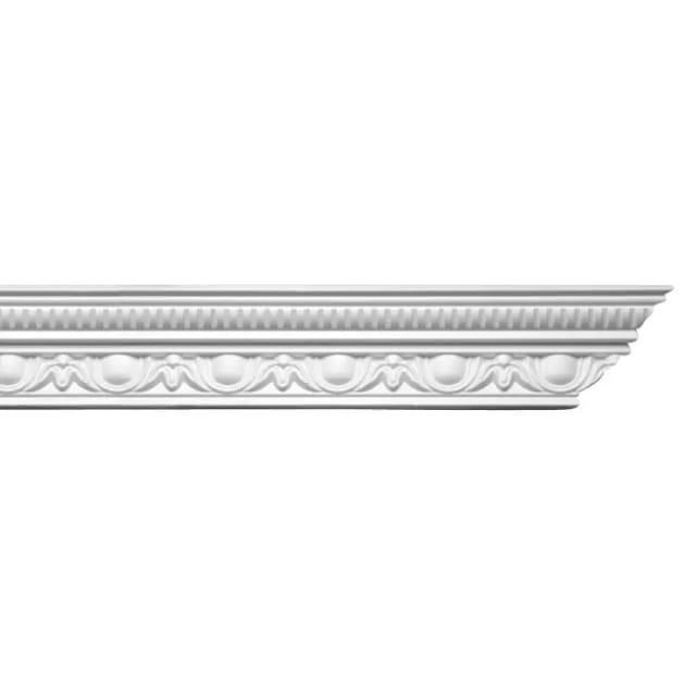 Zierprofil Prestige Olga-F (2 m x 80 mm x 8 cm, Expandiertes Polystyrol (EPS))