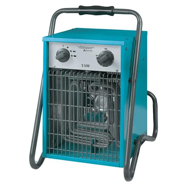 Voltomat HEATING Bauheizer (5.000 kW, Nennspannung: 400 V, Grün/Schwarz, IP24)