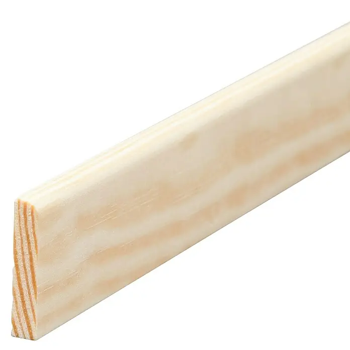 Rechteckleiste (90 cm x 5 mm x 30 mm, Kiefer, Natur)