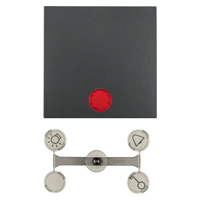 Berker S.1 Kontrollschalterwippe 16211606 (Anthrazit, Kunststoff, IP20)