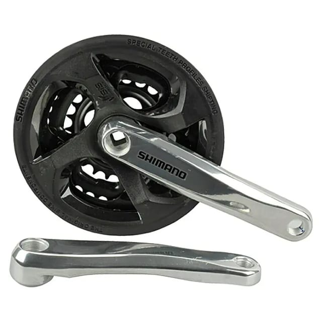 Shimano Kurbelgarnitur (Durchmesser: 170 mm, 42-34-24 Zähne)