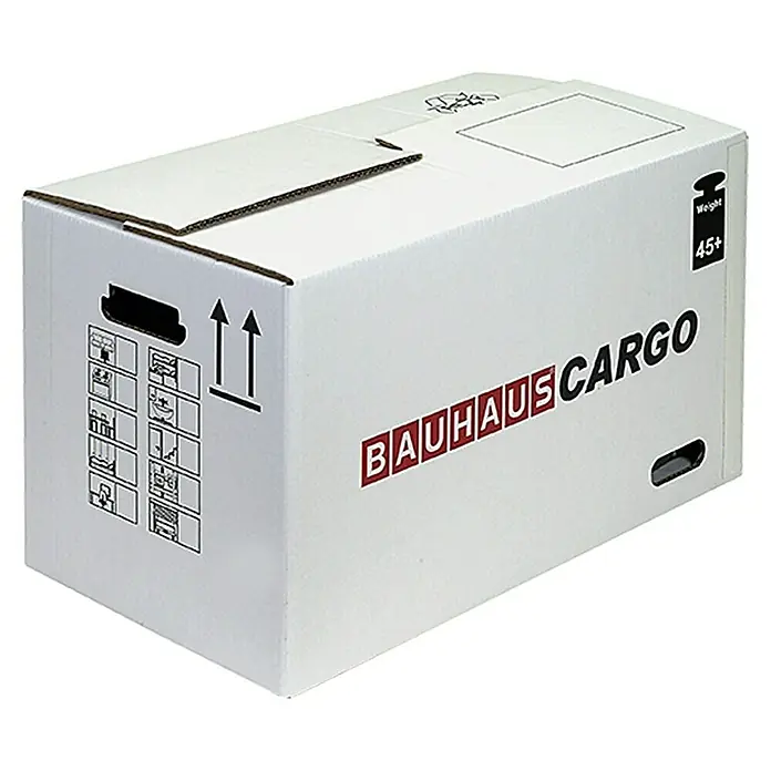 BAUHAUS Umzugskarton Cargo XXL (Traglast: 45 kg, L x B x H: 75,3 x 41,3 x 42,6 cm)