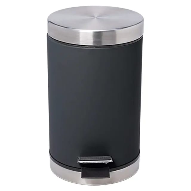 Venus Treteimer Kenzie (3 l, Edelstahl, Schwarz)