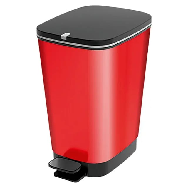 KIS Treteimer Chic (25 l, Kunststoff, Rot)