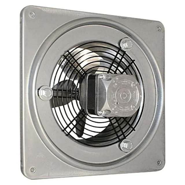 Air-Circle Außenwand-Ventilator Basic 250 (Grau, 33,5 cm, Luftleistung: 1.015 m³/h)