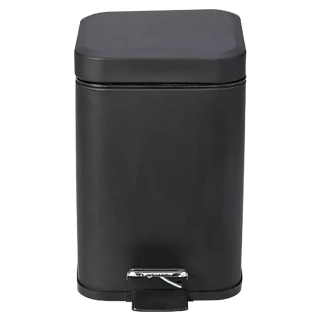 Venus Treteimer Quadra (3 l, Metall, Schwarz)