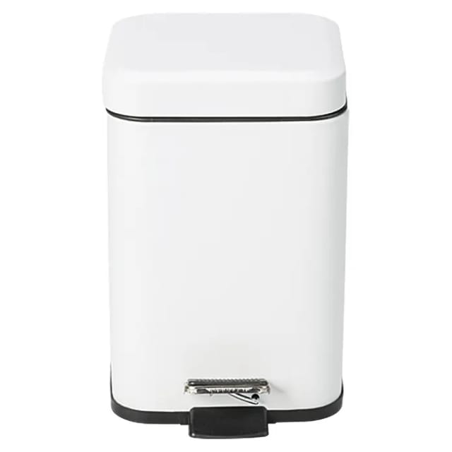 Venus Treteimer Quadra (3 l, Metall, Weiß)
