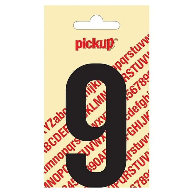 Pickup Aufkleber (Motiv: 9, Schwarz, Höhe: 90 mm)