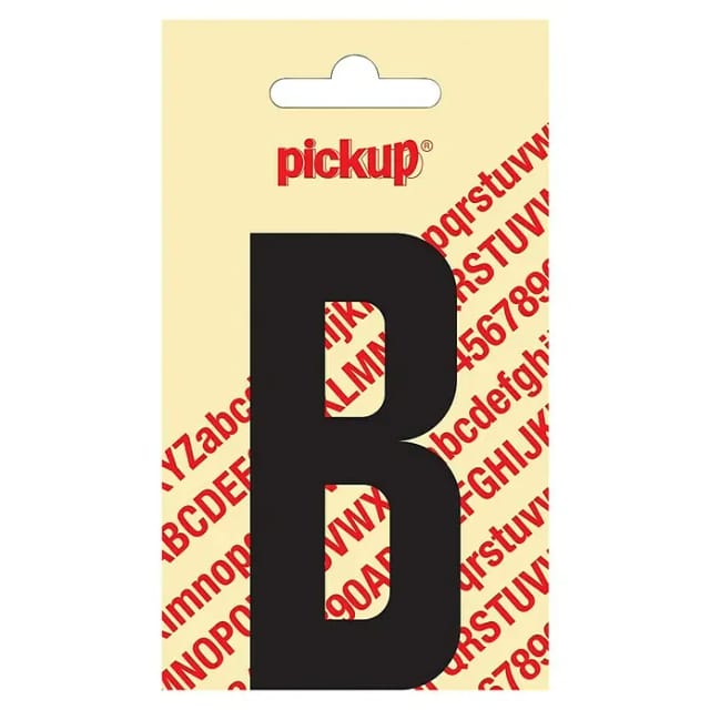 Pickup Aufkleber (Motiv: B, Schwarz, Höhe: 90 mm)