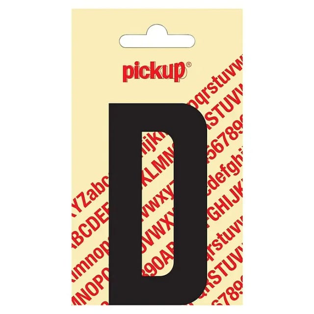 Pickup Aufkleber (Motiv: D, Schwarz, Höhe: 90 mm)