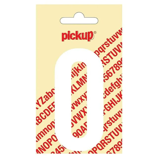 Pickup Aufkleber (Motiv: 0, Weiß, Höhe: 90 mm)