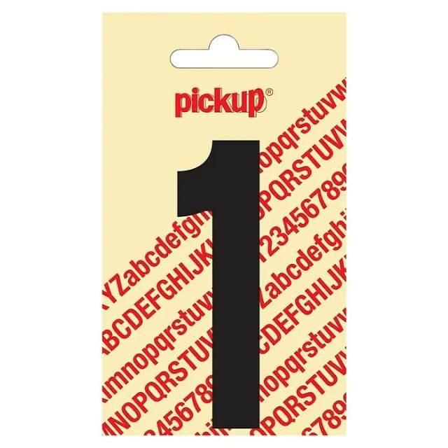 Pickup Aufkleber (Motiv: 1, Schwarz, Höhe: 90 mm)